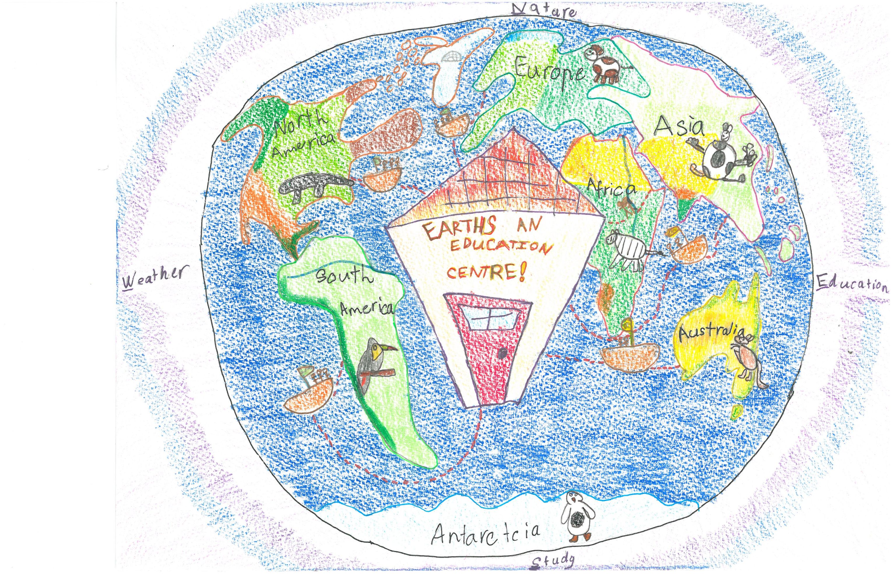 003 - Earth's an Education Centre
Amelia Muller - Age 8