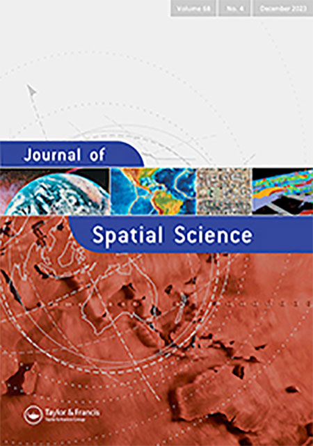 Journal of Spatial Science Cover - Mapping Sciences Institute, Australia